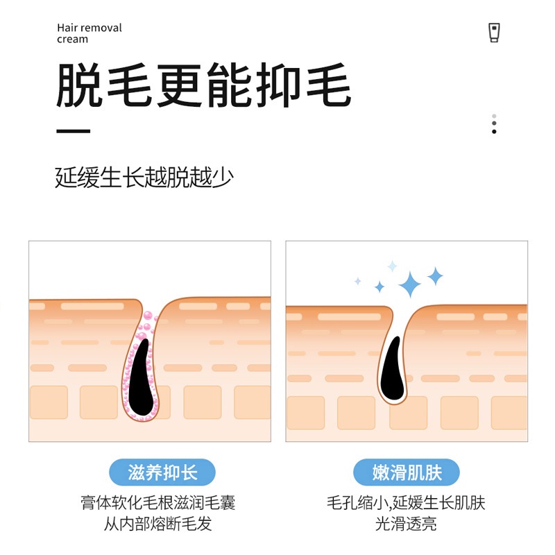 Kem tẩy lông toàn thân SENANA nhẹ nhàng không kích ứng