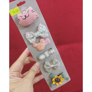 Set 6 nơ đáng yêu cho bé gái