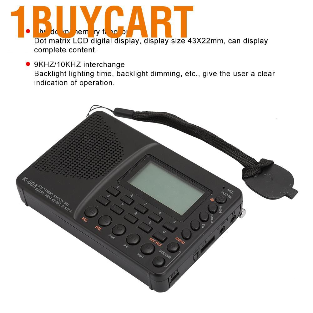 Radio kỹ thuật số Fm/ Am/ SW bluetooth 5.0