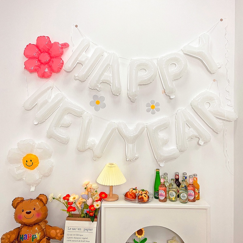 Bong Bóng Nhôm 16 Inch Hình Chữ Cái Từ A Đến Z
