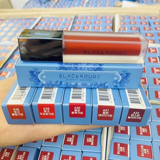 VER 6 🦋Son KEM BLACK ROUGE 💥 FREESHIP 💥 Giảm 5% khi nhập [ CHUY004] [A27-A32] Son Kem Lì Black Rouge Air Fit Velvet 6