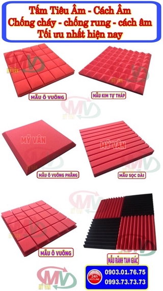 TẤM TIÊU ÂM CÁCH ÂM - 2018