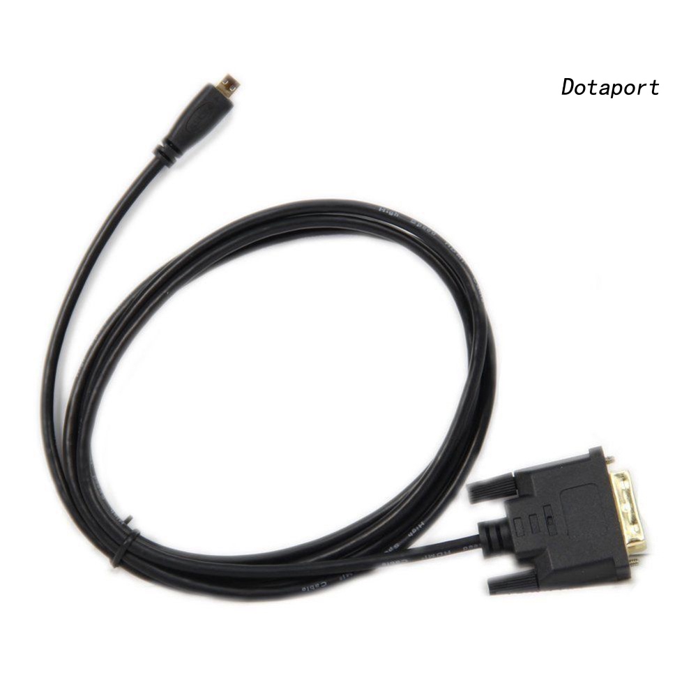Cáp Chuyển Đổi Micro HDMI Sang DVI 24+1Pin Cho HDTV Doenjiey 0.3/1/1.8m