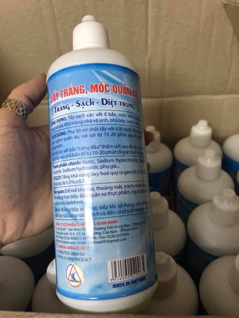 Lọ tẩy mốc quần áo to 500ml