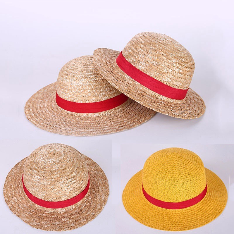Mũ Rơm Chống Nắng Hóa Trang Nhân Vật Luffy Thời Trang