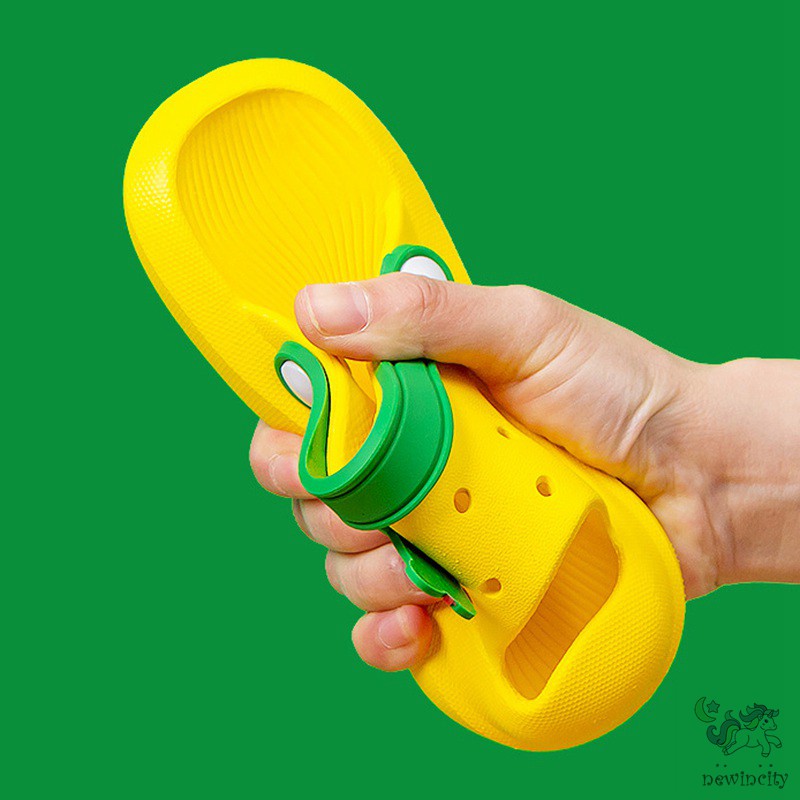 Dép đế mềm họa tiết hoạt hình phong cách Hàn Quốc thời trang dành cho trẻ em