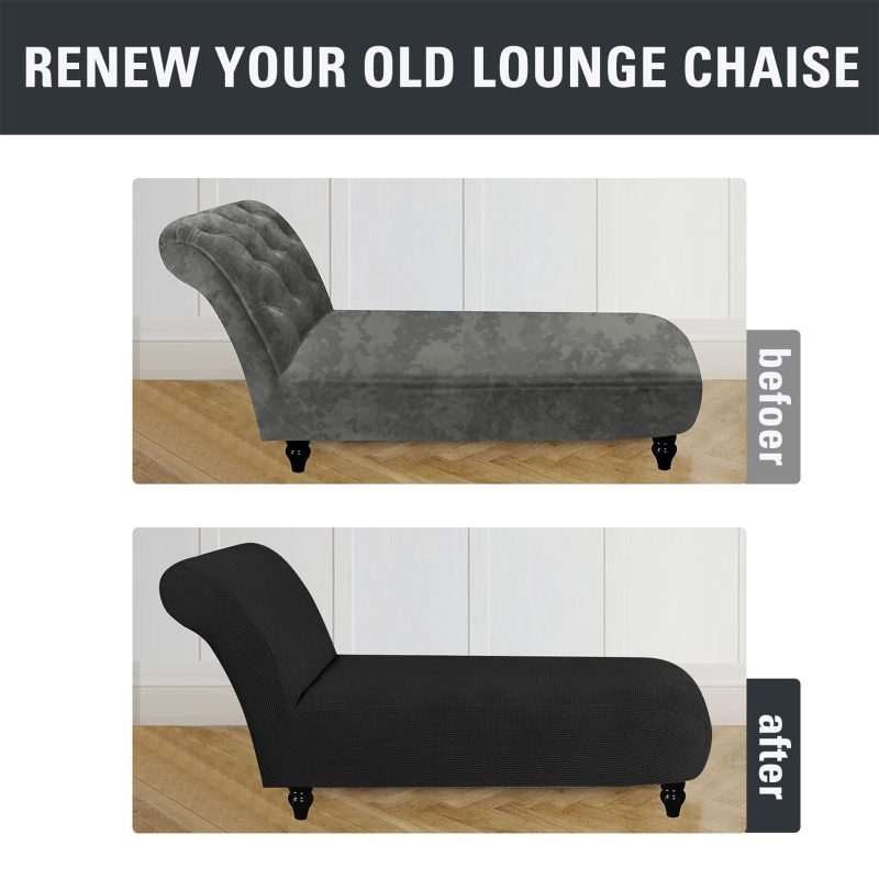 Vỏ Bọc Ghế Sofa Chống Trượt Không Cánh Tay