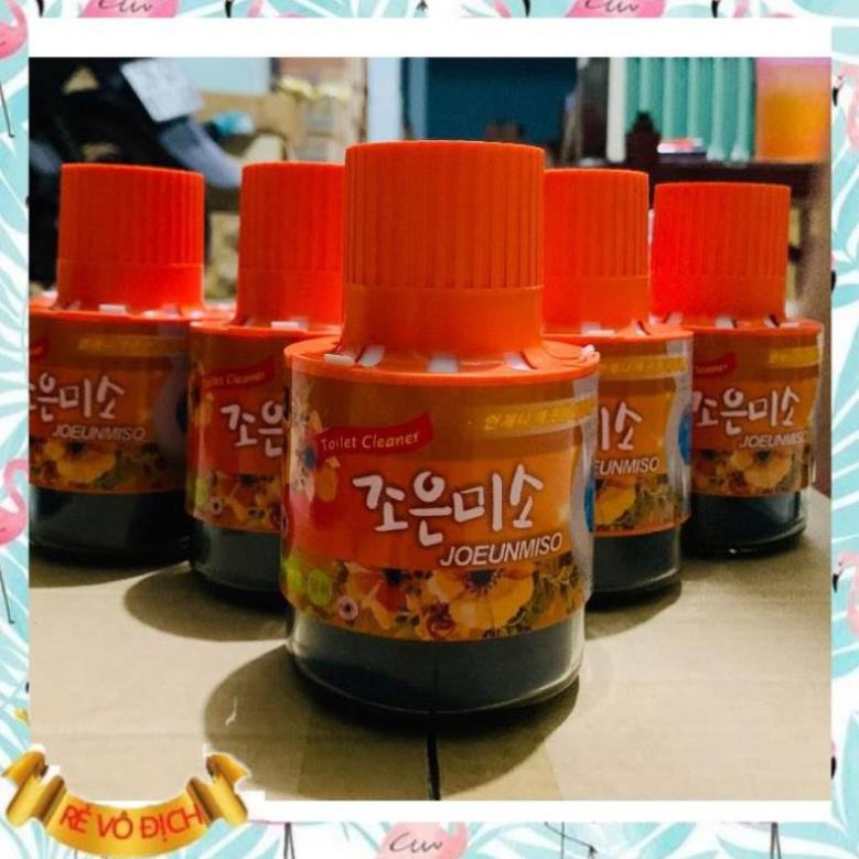 Chai Thả Bồn Cầu Toilet Joeunmiso Hương ngàn hoa 180g