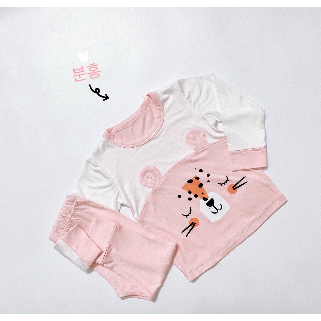 [HCM] Đồ bộ thu đông trẻ em tay dài quần dài, Mẫu mặt pet cute, Cotton thun lạnh Minky Mom, vải Sài Gòn loại 1
