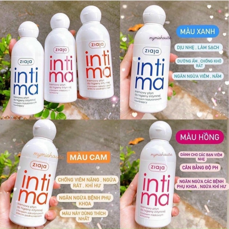 Dung dịch vệ sinh intima Ba Lan size 200ml