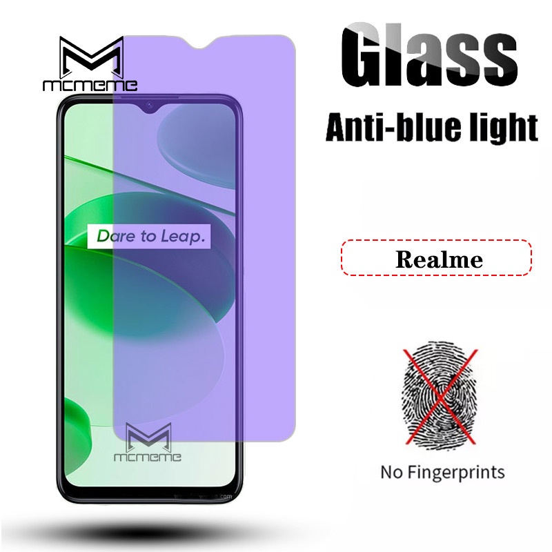 Kính cường lực chống ánh sáng xanh bảo vệ mắt cao cấp dành cho OPPO Realme C53 C55 C30s C33 C30 C35 C25 C21Y C25Y C25s