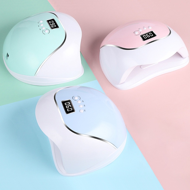 Máy Hong Khô Sơn Móng Tay Bằng Tia UV 120W Với 4 Chế Độ Hẹn Giờ Tiện Dụng