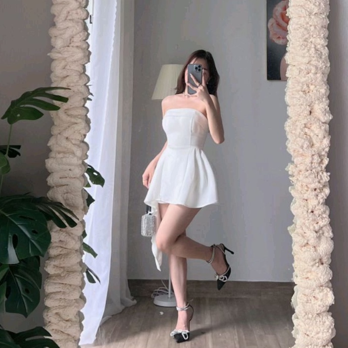 1m49shop - Set Đầm Cup Ngực Dự Tiệc Sang Chảnh S101