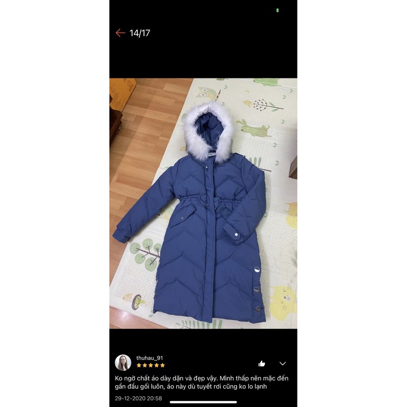 áo phao nữ dáng dài đại hàn hàng quảng châu [Có  sẵn ] | BigBuy360 - bigbuy360.vn