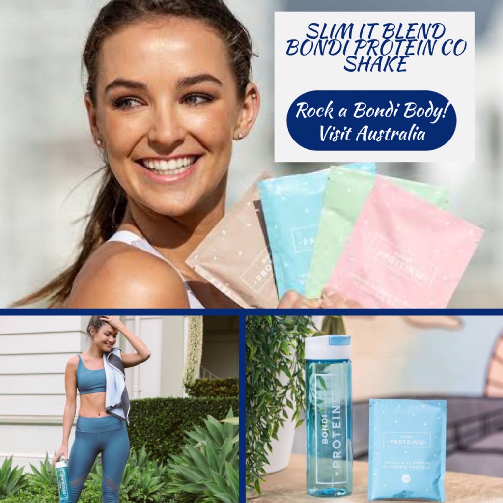 TÚI BỘT PROTEIN 40gr hàm lượng 22g Protein -Bondi Protein Co Slim It Blend Single Serve Sachet đủ vị giao ngẫu nhiên