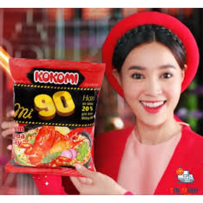 thùng mỳ kokomi 90g 30 gói hsd; 5-6/2021