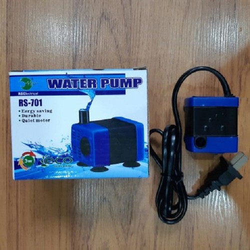 🐬 Máy bơm nước mini RS 701 cho bể cá, tiểu cảnh, hòn non bộ 🐬