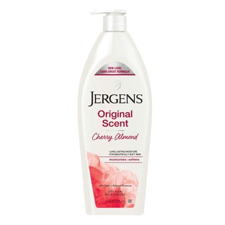 Dưỡng thể dành cho da khô Jergens Original Scent Dry Skin Body Moisturizer chiết xuất hạnh nhân & cherry 621ml (Mỹ)