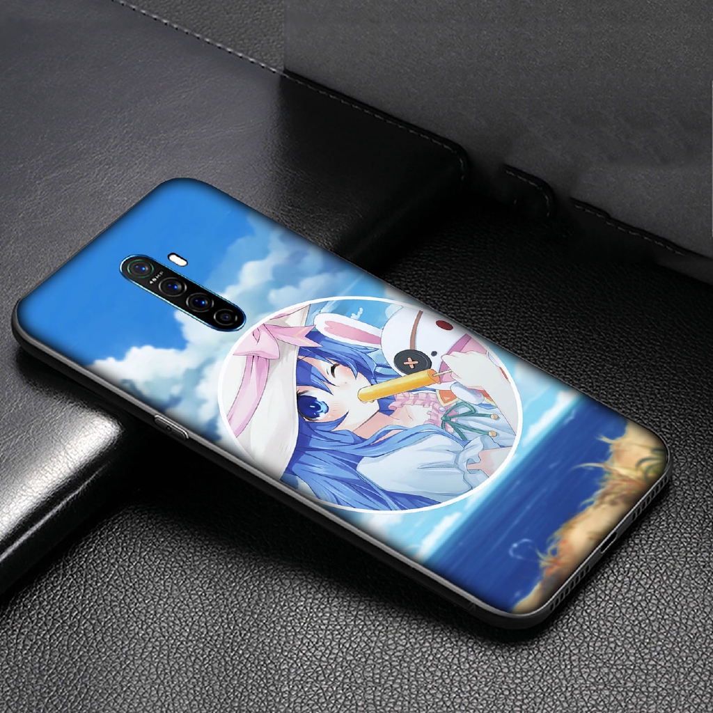 Mềm Ốp Điện Thoại Tpu Dẻo Viền Đen Họa Tiết Hoạt Hình Date A Live Cho Oppo Realme X50 2 3 5 Pro Q Xt X2 X Lite A5