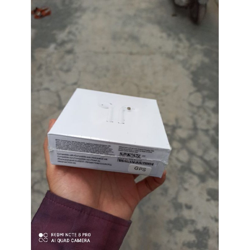 [Tai Airpods 2 HỒNG KÔNG] Full Box  kết nối Bluetooth, định vị GPS, cảm biến đa điểm, Sạc không dây.