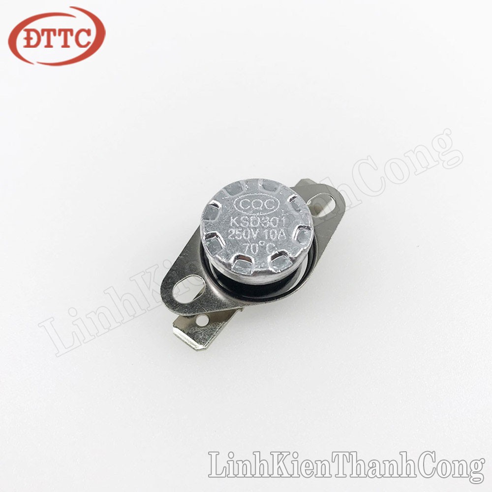 RELAY NHIỆT 70 ĐỘ 10A/250V THƯỜNG ĐÓNG