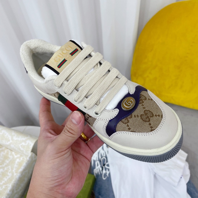Giày thể thao nam và nữ thương hiệu Gucci GC cao cấp thiết kế thời trang