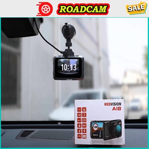 Camera hành trình Webvision A18 cảnh báo tốc độ, giới hạn bằng giọng nói, độ phân giải 2k