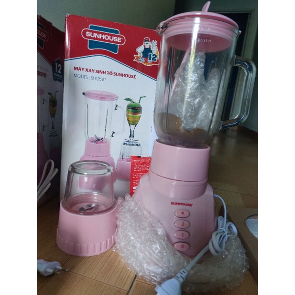 CHÍNH HÃNG - MÁY XAY SINH TỐ SUNHOUSE SHD-5112