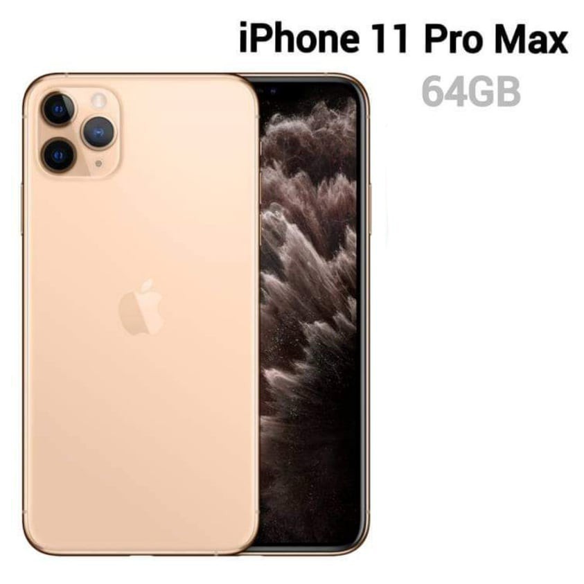 Điện thoại Apple iPhone 11 Pro Max bản 64GB + ốp lưng bảo vệ - Hàng mới 100% chưa kích hoạt