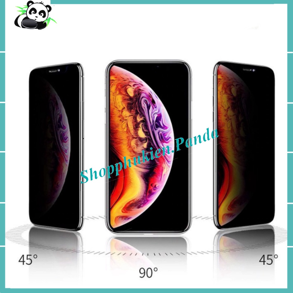Kính Cường Lực Chống nhìn trộm Iphone 11 pro max/ 12 pro max/ 13 pro max/ x/ xs max/ xr/ 7 plus/ 8 plus - Chống trộm tốt
