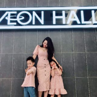 Set  đầm  cho mẹ  và  bé