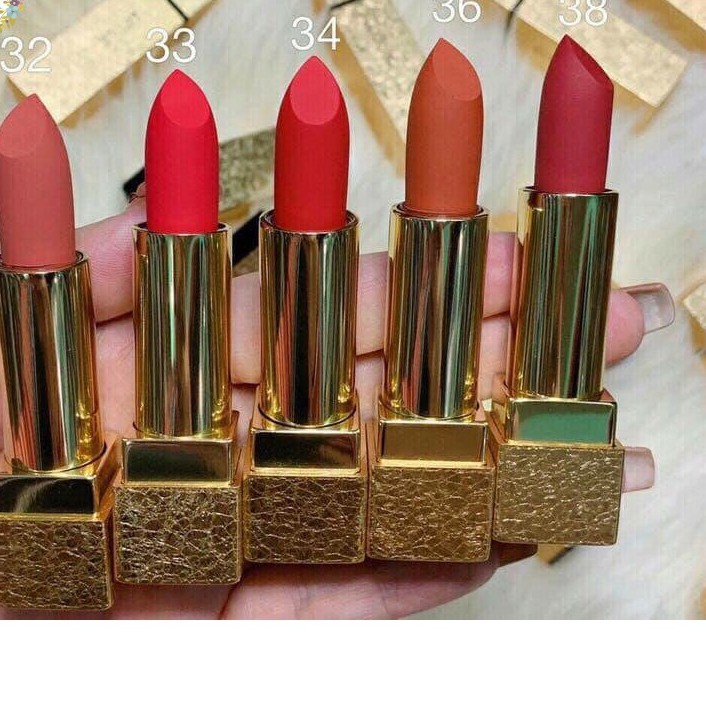 Son thỏi Ecole Delight Lipstick ( Vỏ vàng)