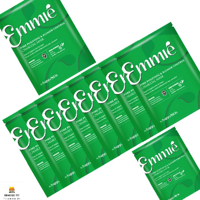 Combo 8 Mặt Nạ Naruko Tràm Trà Dành Cho Da Dầu Mụn Và Cây Lăn Lạnh Emmie Cấp Ẩm Làm Dịu Da Se Khít Lỗ Chân Lông Emmié