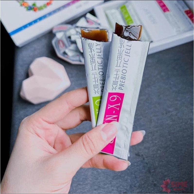 THẠCH THẢI MỠ GIẢM CÂN SKIN X9 Trang Nemo Hộp 10 Gói