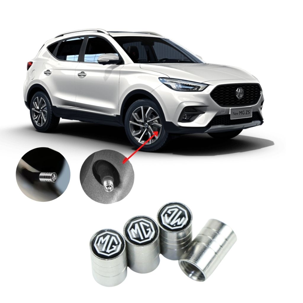 Nắp van lốp xe ô tô chất liệu kim loại không rỉ logo NISSAN,PEUGEOT,MG,lLEXUS,SUZUKI
