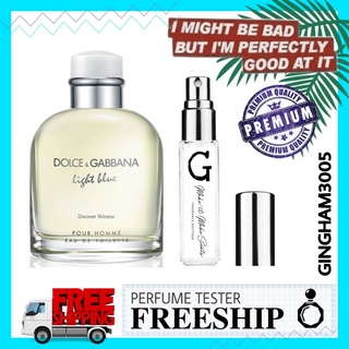 ✦GH✦ Nước hoa dùng thử D&G Light Blue Discover Vulcano Pour Homme Test 10ml/20ml Spray / Chuẩn authentic