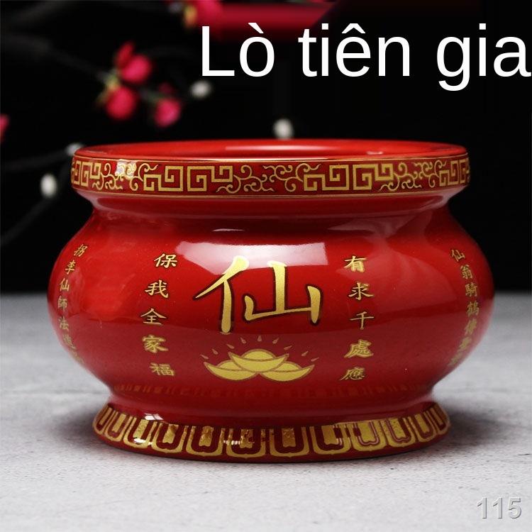 SLư hương gốm sứ thơm thờ gia tiên, thờ thần tài