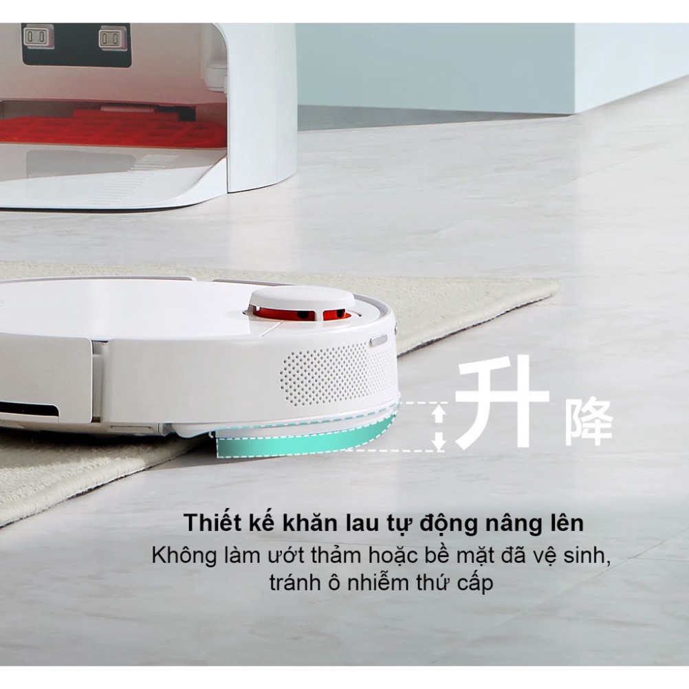 Xiaomi Mijia MJSTP – Robot hút bụi lau thông nhà minhTự Động Giặt khăn bông lau Mijia SC