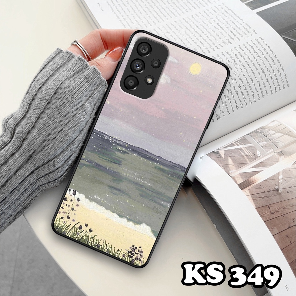 Ốp lưng Samsung M52 5G - Samsung M53 - Ốp in hình Cánh đồng hoa - Chất liệu TPU siêu bền
