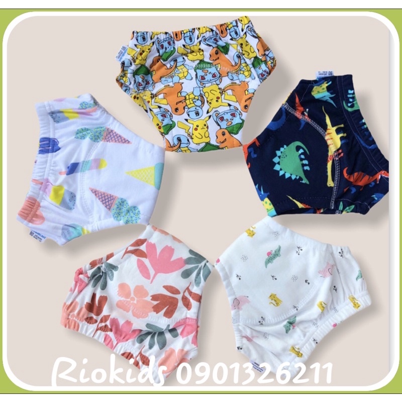 Quần bỏ bỉm riokids cao cấp dành cho bé size 80 90 100 110