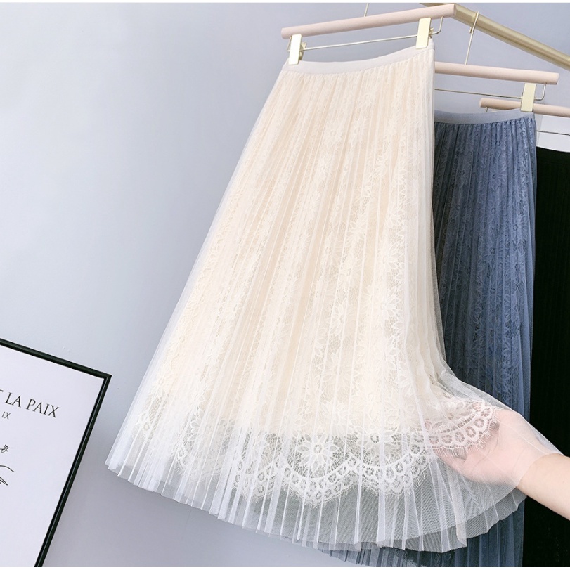 Chân váy lót ren 3 lớp dễ thương VAY142 free size