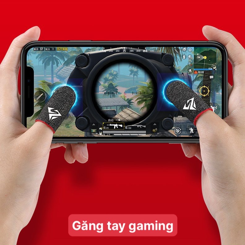 Găng tay chơi game ff, Pubg, Liên Quân, Bao Tay Chơi Game Chống Mồ Hôi, Siêu Nhạy, Co Giãn Cực Tốt Bảo Hành 12 Tháng