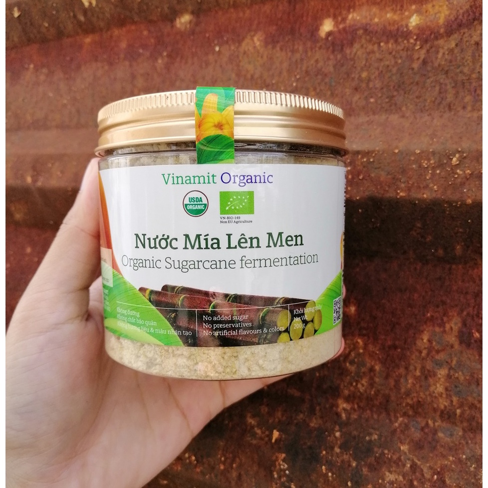 Nước mía lên men Yo'V Vinamit 200g nước mía thật hương vị thật date 3/2023