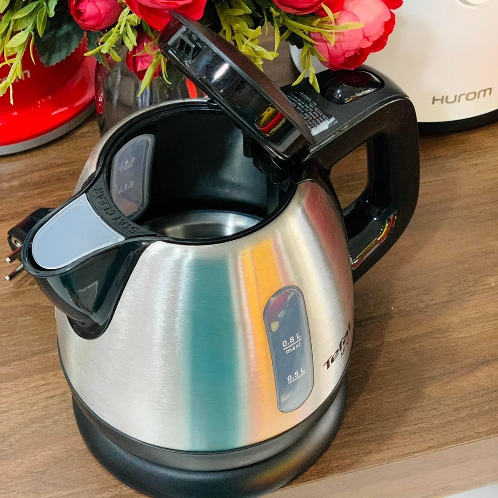 Tefal ấm siêu tốc mini 0.8L cực kì tiện lợi BI81252A hàng chính hãng bảo hành 2 năm