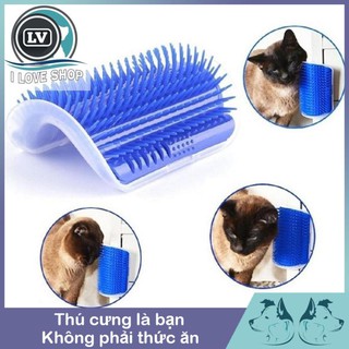 lược gai gắn tường cho mèo Phụ kiện Long Vũ