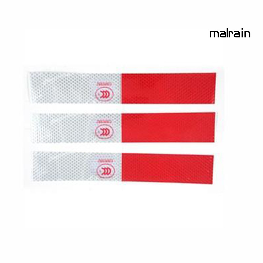Set 10 Cuộn Băng Keo Dán Phản Quang Cảnh Báo An Toàn Tiện Dụng