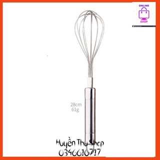 Dụng cụ đánh trứng loại đẹp dài 28cm