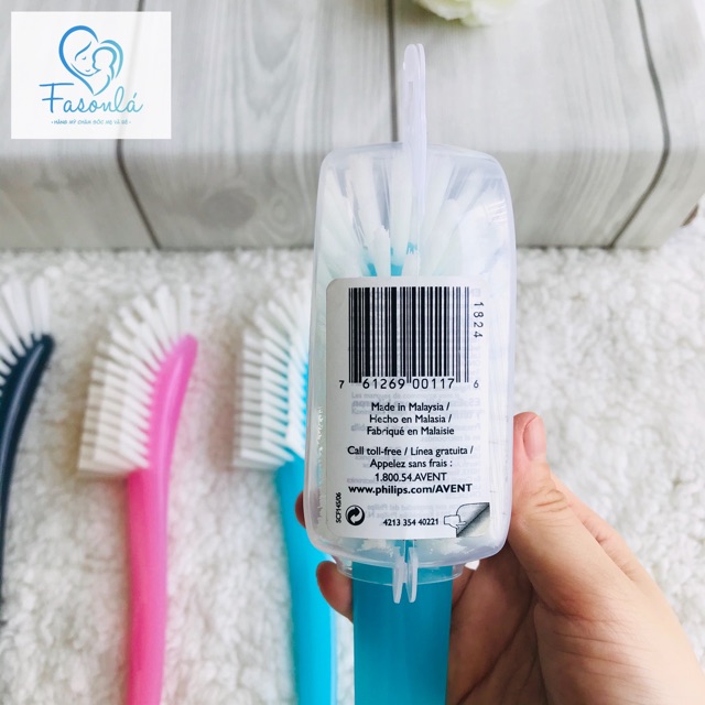 CỌ BÌNH SỮA AVENT CHUYÊN DỤNG XÁM