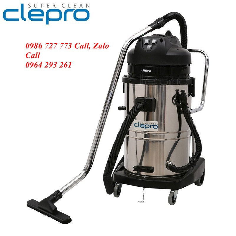 Máy hút bụi khô và ướt Clepro S130, máy hút bụi gia đình 30 lít