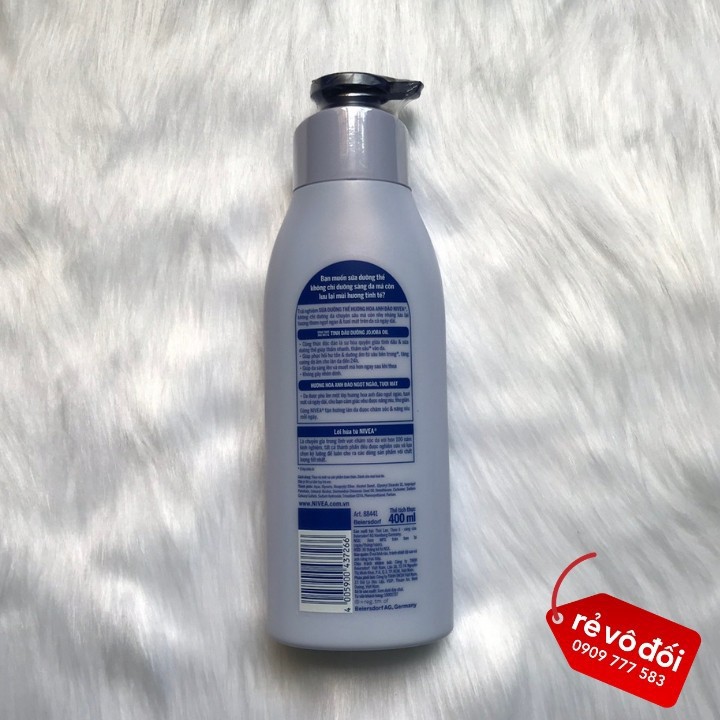 Combo sữa dưỡng thể giúp săn da, dưỡng trắng ban ngày và ban đêm Nivea 400ml - Thái Lan